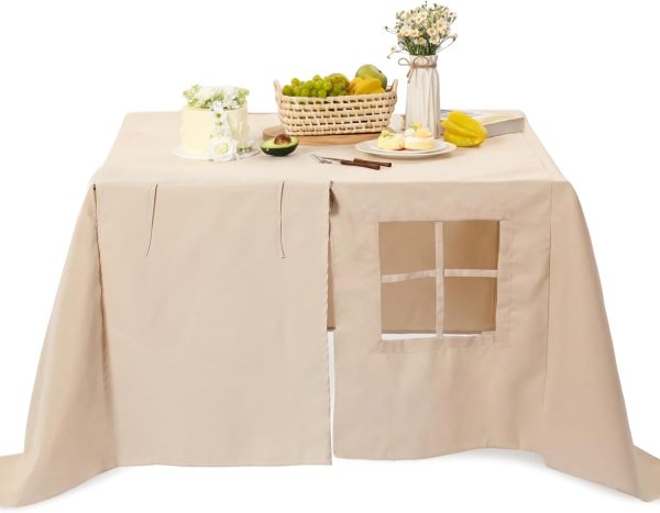 10ft x 7.5ft Large Playhouse Table Cloth Table Fort Tent Cover Playhouse