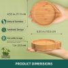 for Stove Top Bamboo Wood Holder for Kitchen Counter Perfect Larger Utensil