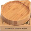 for Stove Top Bamboo Wood Holder for Kitchen Counter Perfect Larger Utensil