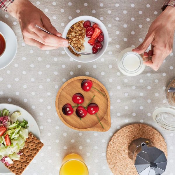 for Stove Top Bamboo Wood Holder for Kitchen Counter Perfect Larger Utensil